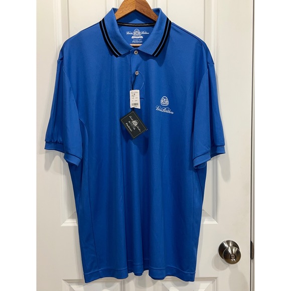Brooks Brothers Other - NEW Brooks Brothers Country Club ProSport Polo Shirt Blue Mens Large 5155 26711